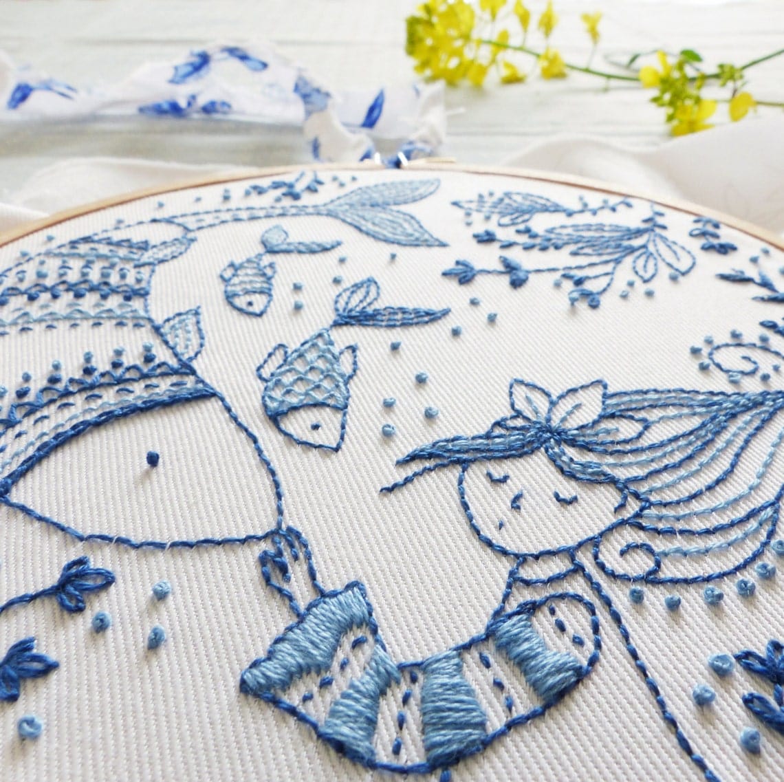 Maison Noir™ - Ocean Princess Embroidery kit